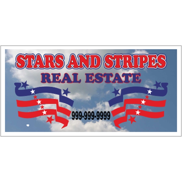 48" x 24" corrugated sign with four color process printing... from ASI 89910 Stouse, LLC