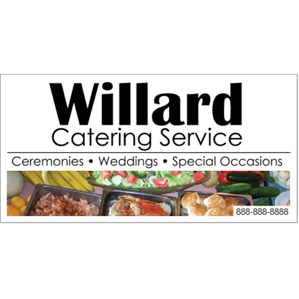 48" x 24" corrugated sign with four color process printing... from ASI 89910 Stouse, LLC