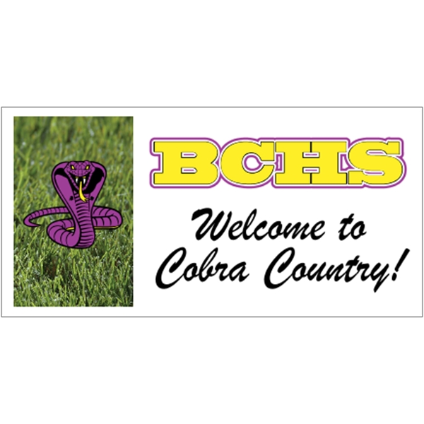 48" x 24" corrugated sign with four color process printing... from ASI 89910 Stouse, LLC