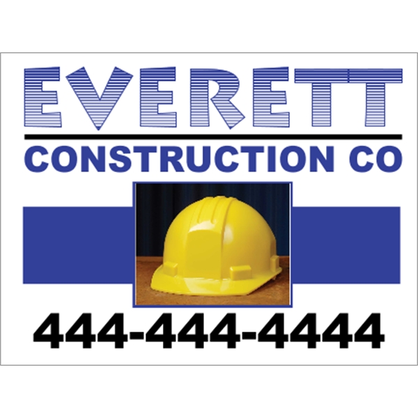 48" x 36" corrugated sign with four color process printing... from ASI 89910 Stouse, LLC