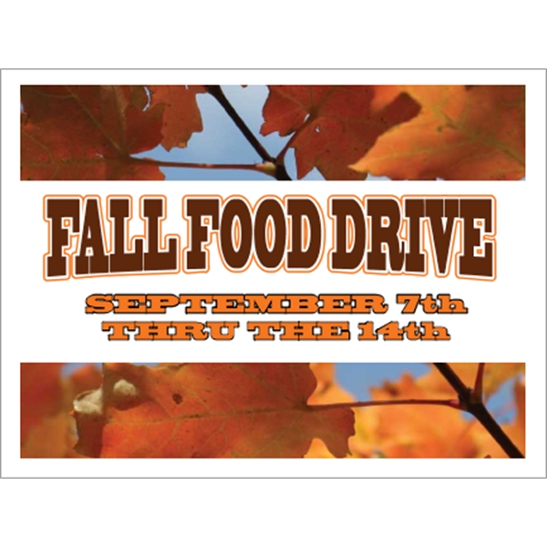 48" x 36" corrugated sign with four color process printing... from ASI 89910 Stouse, LLC