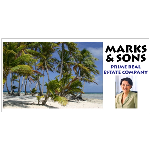 96" x 48" corrugated sign with four color process printing... from ASI 89910 Stouse, LLC