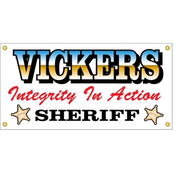 4' x 2' reinforced vinyl banner with four color process printing... from ASI 89910 Stouse, LLC