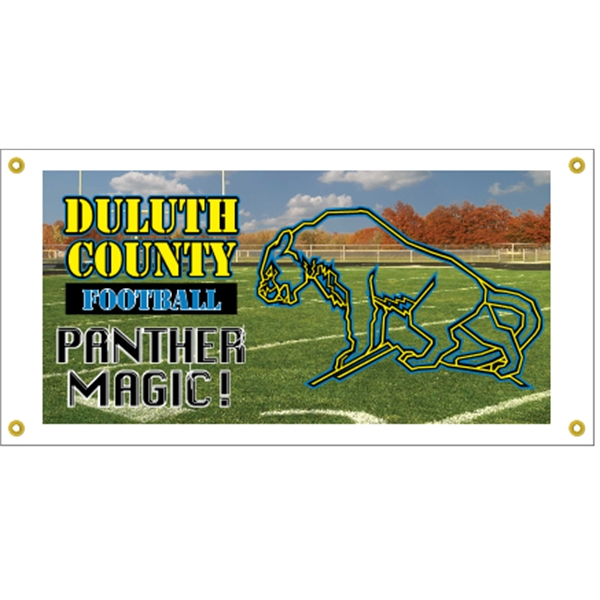 4' x 2' reinforced vinyl banner with four color process printing... from ASI 89910 Stouse, LLC