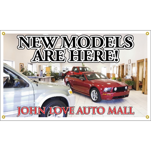 5' x 3' reinforced vinyl banner with four color process printing... from ASI 89910 Stouse, LLC