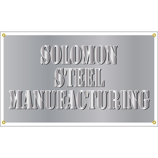 5' x 3' reinforced vinyl banner with four color process printing... from ASI 89910 Stouse, LLC