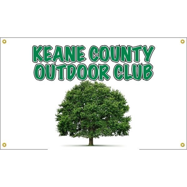 5' x 3' reinforced vinyl banner with four color process printing... from ASI 89910 Stouse, LLC