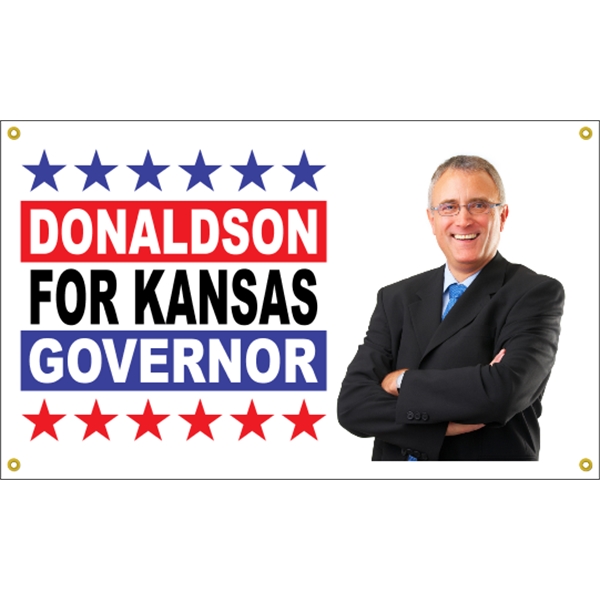 5' x 3' reinforced vinyl banner with four color process printing... from ASI 89910 Stouse, LLC