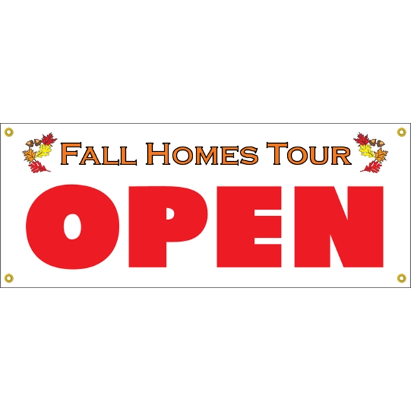 5' x 2' reinforced vinyl banner with four color process printing... from ASI 89910 Stouse, LLC