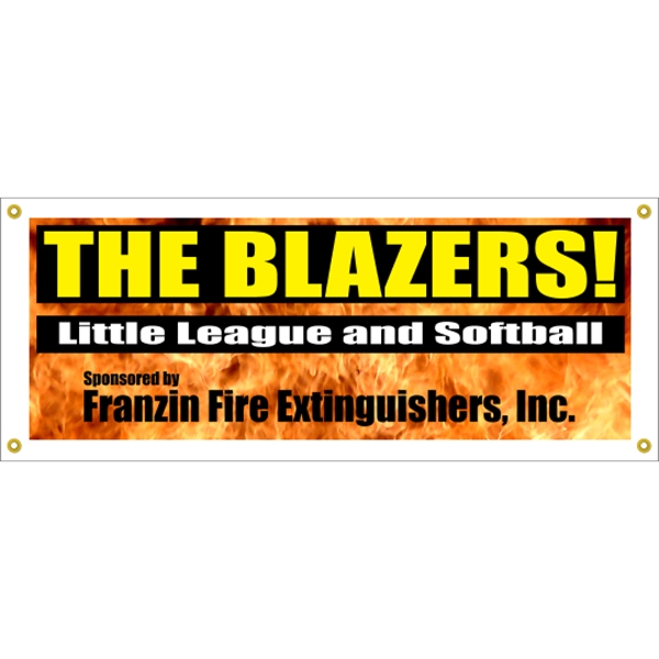 5' x 2' reinforced vinyl banner with four color process printing... from ASI 89910 Stouse, LLC