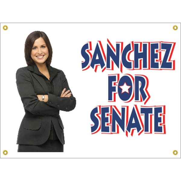 4' x 3' reinforced vinyl banner with four color process printing... from ASI 89910 Stouse, LLC