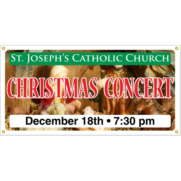 6' x 3' reinforced vinyl banner with four color process printing... from ASI 89910 Stouse, LLC