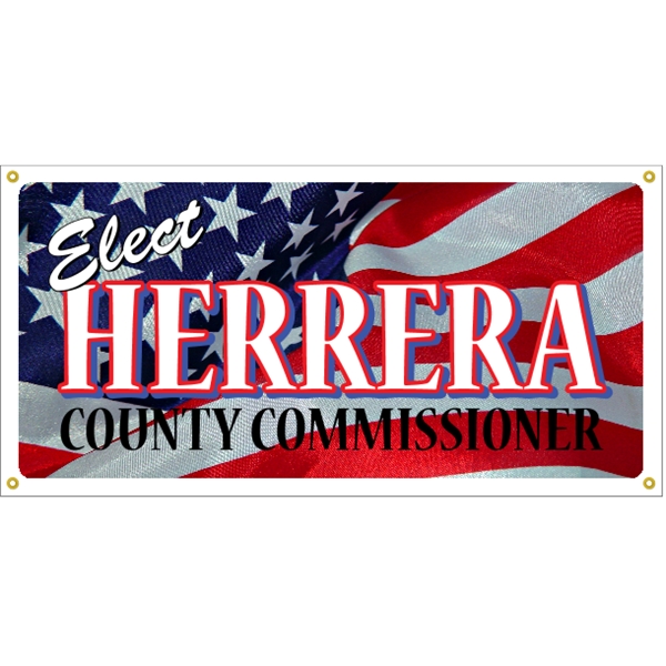 6' x 3' reinforced vinyl banner with four color process printing... from ASI 89910 Stouse, LLC