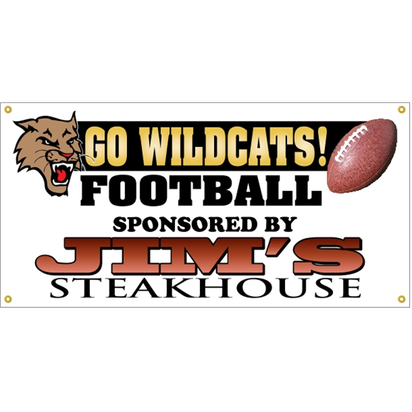 6' x 3' reinforced vinyl banner with four color process printing... from ASI 89910 Stouse, LLC