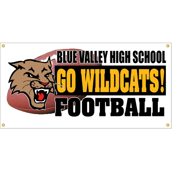 6' x 3' reinforced vinyl banner with four color process printing... from ASI 89910 Stouse, LLC