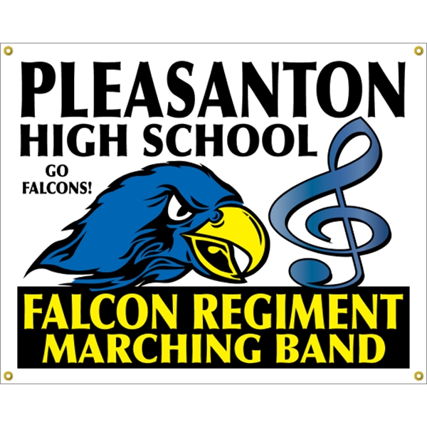 5' x 4' reinforced vinyl banner with four color process printing... from ASI 89910 Stouse, LLC