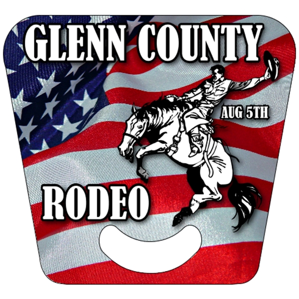 6.625" x 6.125"  rally hand fan with stick-less design and... from ASI 89910 Stouse, LLC