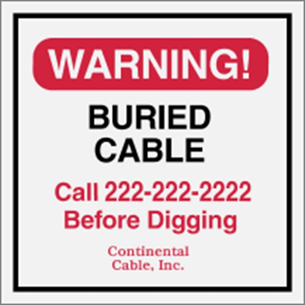 3" x 3" square shaped security decal made of white reflective... from ASI 89910 Stouse, LLC