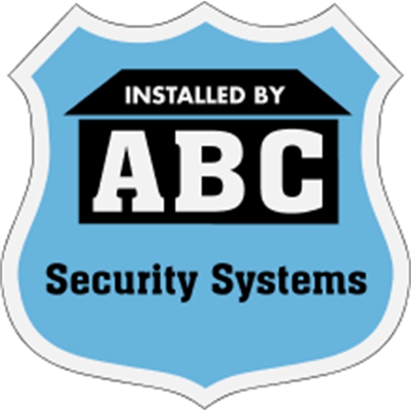 3" x 3" badge shaped security decal made of white reflective... from ASI 89910 Stouse, LLC