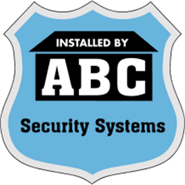 3" x 3" badge shaped security decal made of clear polyester... from ASI 89910 Stouse, LLC