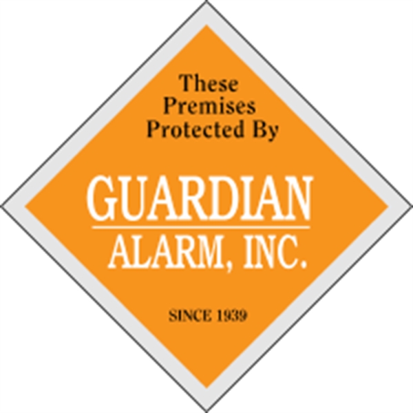 3" x 3" diamond shaped security decal made of clear polyester... from ASI 89910 Stouse, LLC