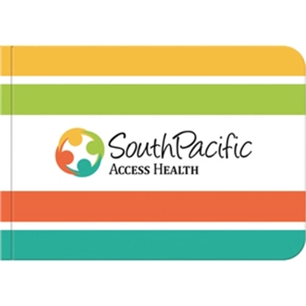 5" x 3.5" Lifestyle full-color jotter with wraparound cover and 100... from ASI 91340 Journalbooks/Timeplanner Calendars