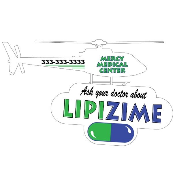 Custom white vinyl floor decals are acceptable for tile, linoleum and... from ASI 89910 Stouse, LLC