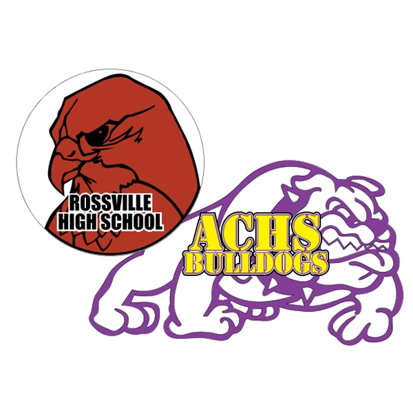 Custom white vinyl floor decals are acceptable for tile, linoleum and... from ASI 89910 Stouse, LLC