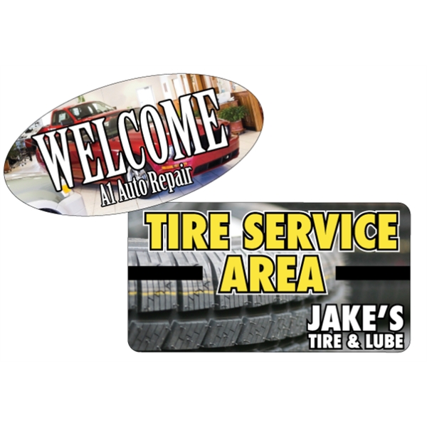 Custom 4-color process floor decals are acceptable for tile, linoleum and... from ASI 89910 Stouse, LLC