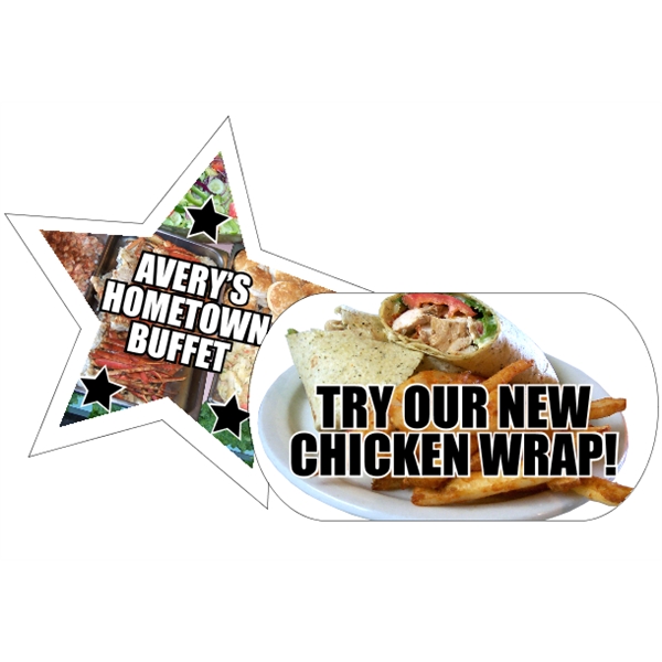 Custom 4-color process floor decals are acceptable for tile, linoleum and... from ASI 89910 Stouse, LLC