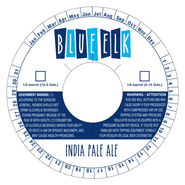 6.5" keg collar made of .023" polyethylene with customization.... from ASI 89910 Stouse, LLC