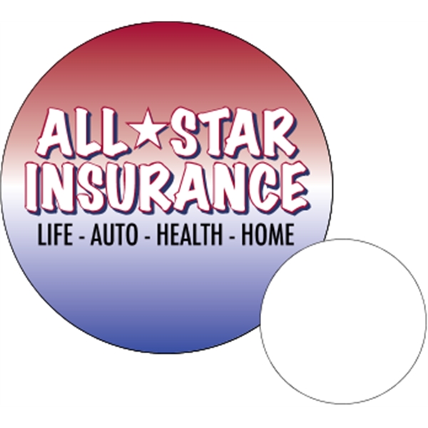 3.75" circle shaped coaster made of .035" or .055" thick paperboard;... from ASI 89910 Stouse, LLC