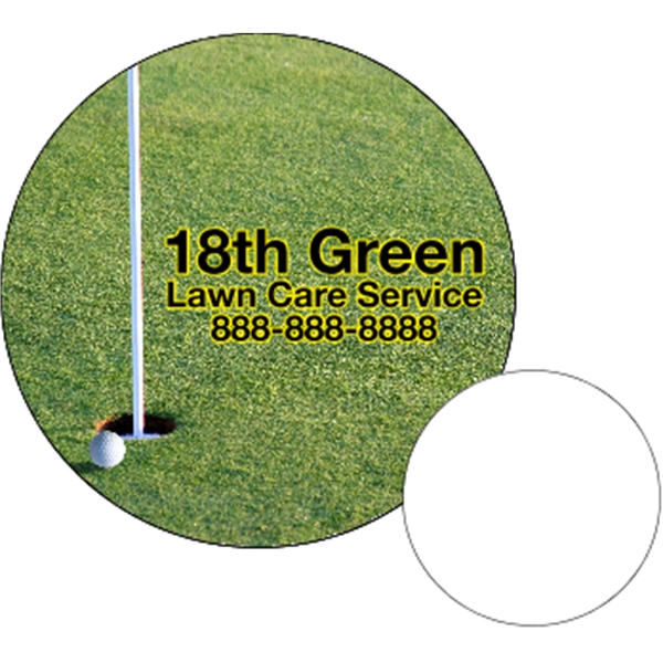 3.75" circle shaped coaster made of .035" or .055" thick paperboard;... from ASI 89910 Stouse, LLC