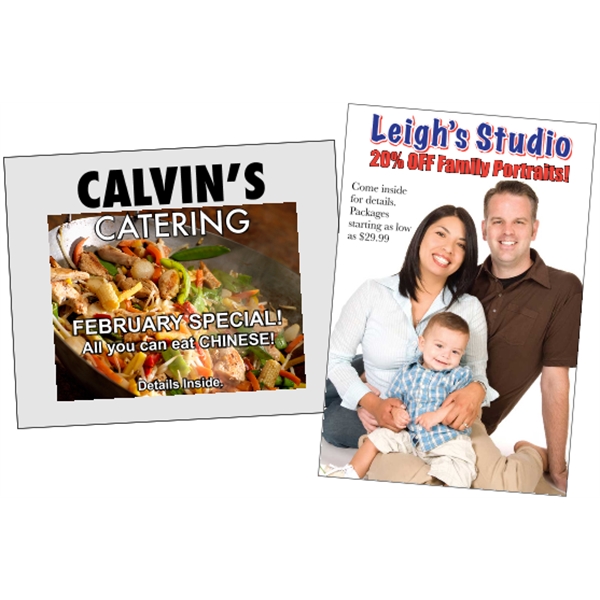 Extra large window decals are 4-color process printed and are perfect... from ASI 89910 Stouse, LLC