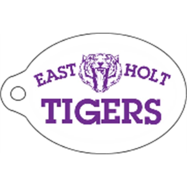 Oval shaped mini key tag made of .055" polyethylene with customization.... from ASI 89910 Stouse, LLC