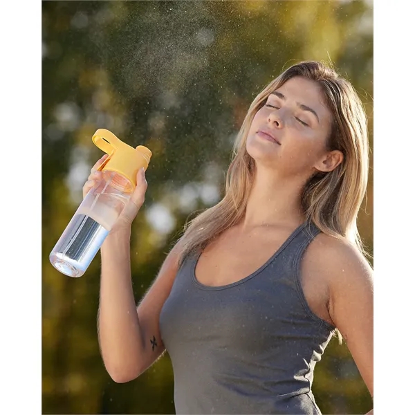 20 oz, misting water bottle with screw-on lid and handle.... from ASI 79530 Prime Line
