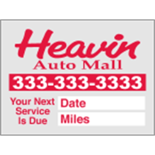 2" x 1.5" pen receptive decals on rolls of 250 pieces;... from ASI 89910 Stouse, LLC