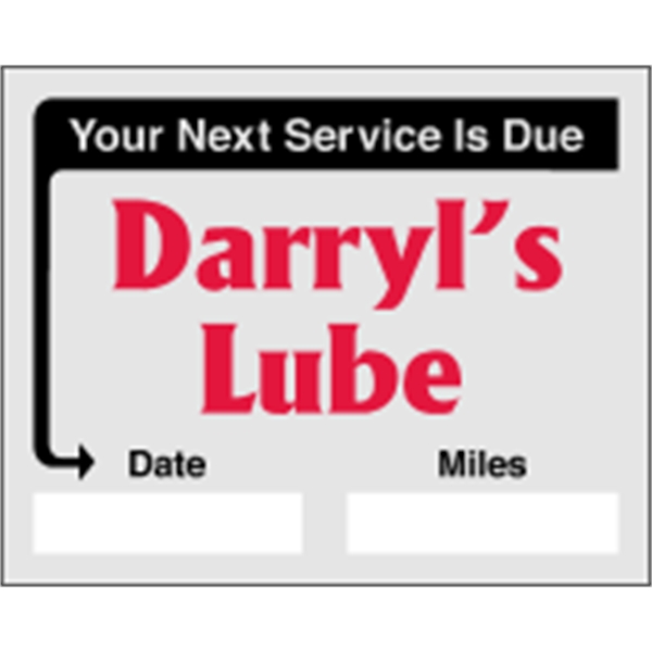 2.5" x 2" pen receptive decals on rolls of 250 pieces;... from ASI 89910 Stouse, LLC