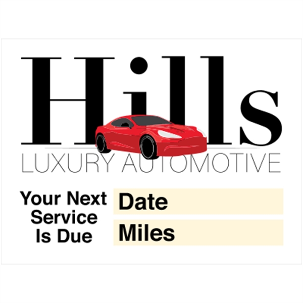 2" x 1.5" pen receptive decals sold individually; features white static... from ASI 89910 Stouse, LLC