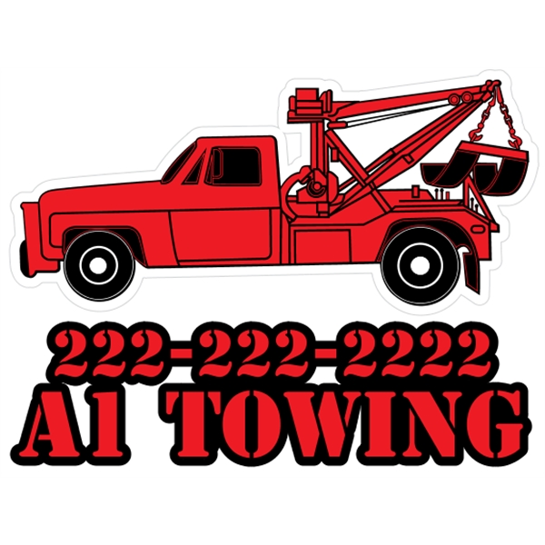 Custom pro-cut decals are individually die-cut and then laminated with semi-transparent... from ASI 89910 Stouse, LLC