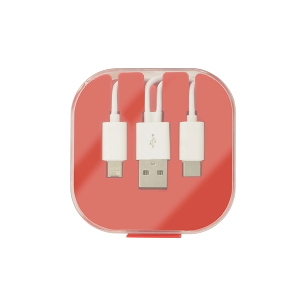 3-1 Charging Cable in case with stand... from ASI 93520 Ventura Inc