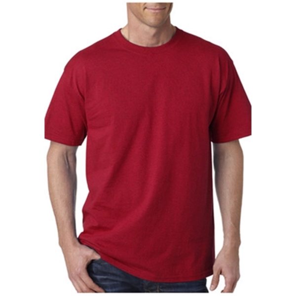 Gildan Pre-shrunk T-shirt with double-needles sleeves and hem as well as... from ASI 39552 BEL Promo