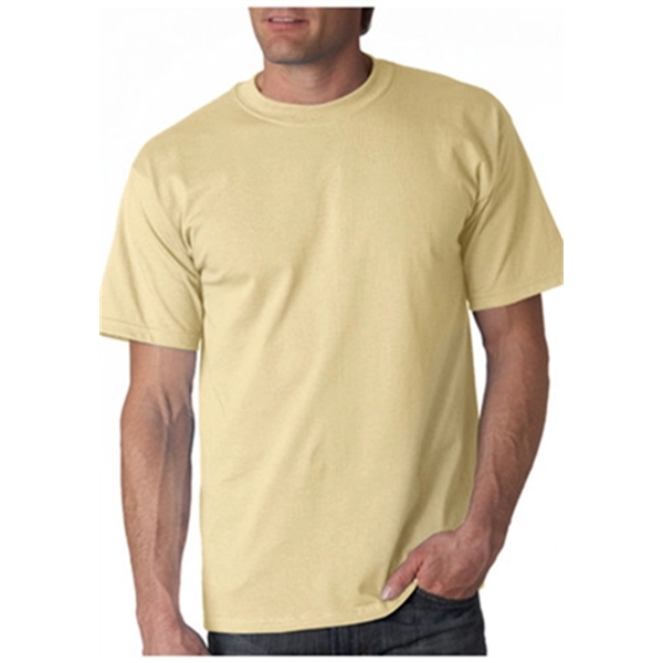 Gildan Pre-shrunk T-shirt with double-needles sleeves and hem as well as... from ASI 39552 BEL Promo