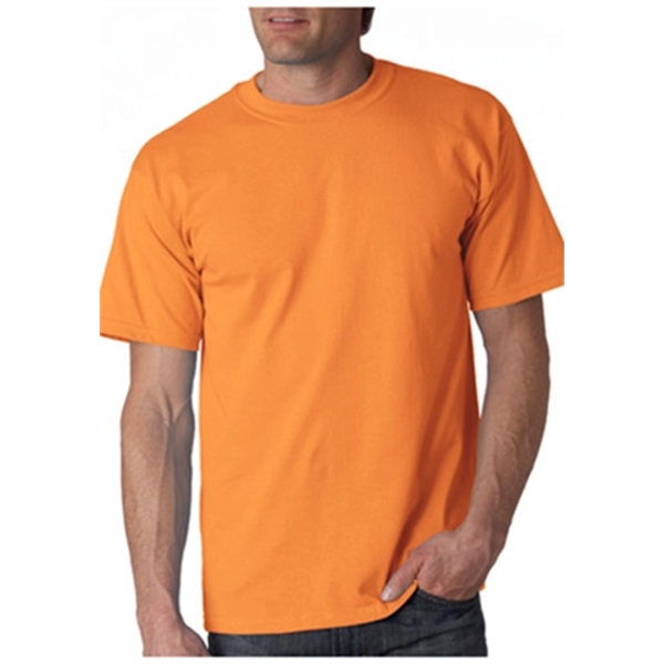 Gildan Pre-shrunk T-shirt with double-needles sleeves and hem as well as... from ASI 39552 BEL Promo