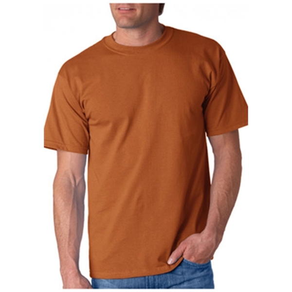 Gildan Pre-shrunk T-shirt with double-needles sleeves and hem as well as... from ASI 39552 BEL Promo