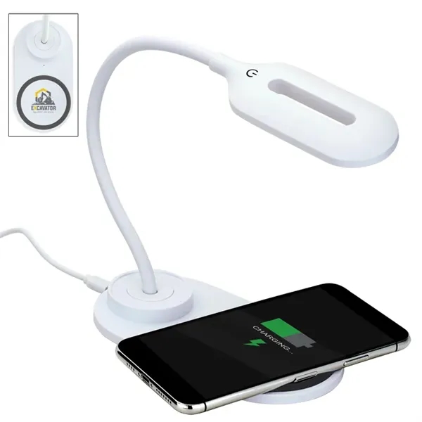 LED Desk Lamp with Wireless Charger... from ASI 89320 Starline USA Inc