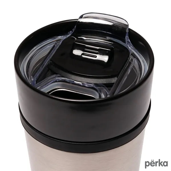 Perka® Linden 14 oz. Double Wall Ceramic Tumbler w/ Stain...... from ASI 67866 Logomark/Valumark