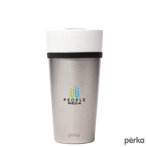Perka® Linden 14 oz. Double Wall Ceramic Tumbler w/ Stain...... from ASI 67866 Logomark/Valumark