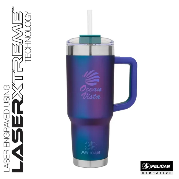 40 oz. Porter Double Wall Stainless Steel Travel Tumbler... from ASI 67866 Logomark/Valumark