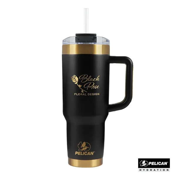 40 oz. Porter Double Wall Stainless Steel Travel Tumbler... from ASI 67866 Logomark/Valumark